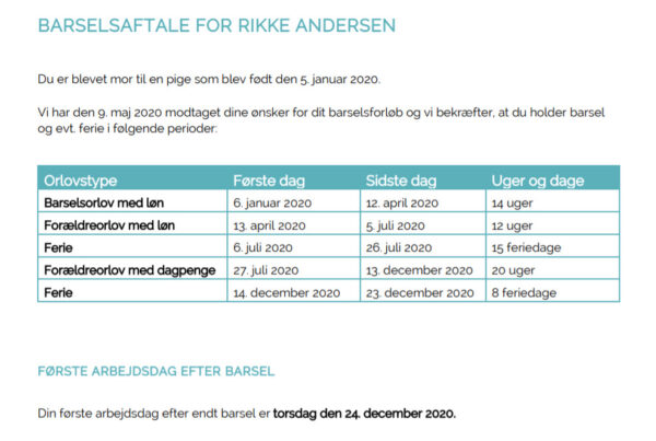 Skabelonpakke til virksomheder